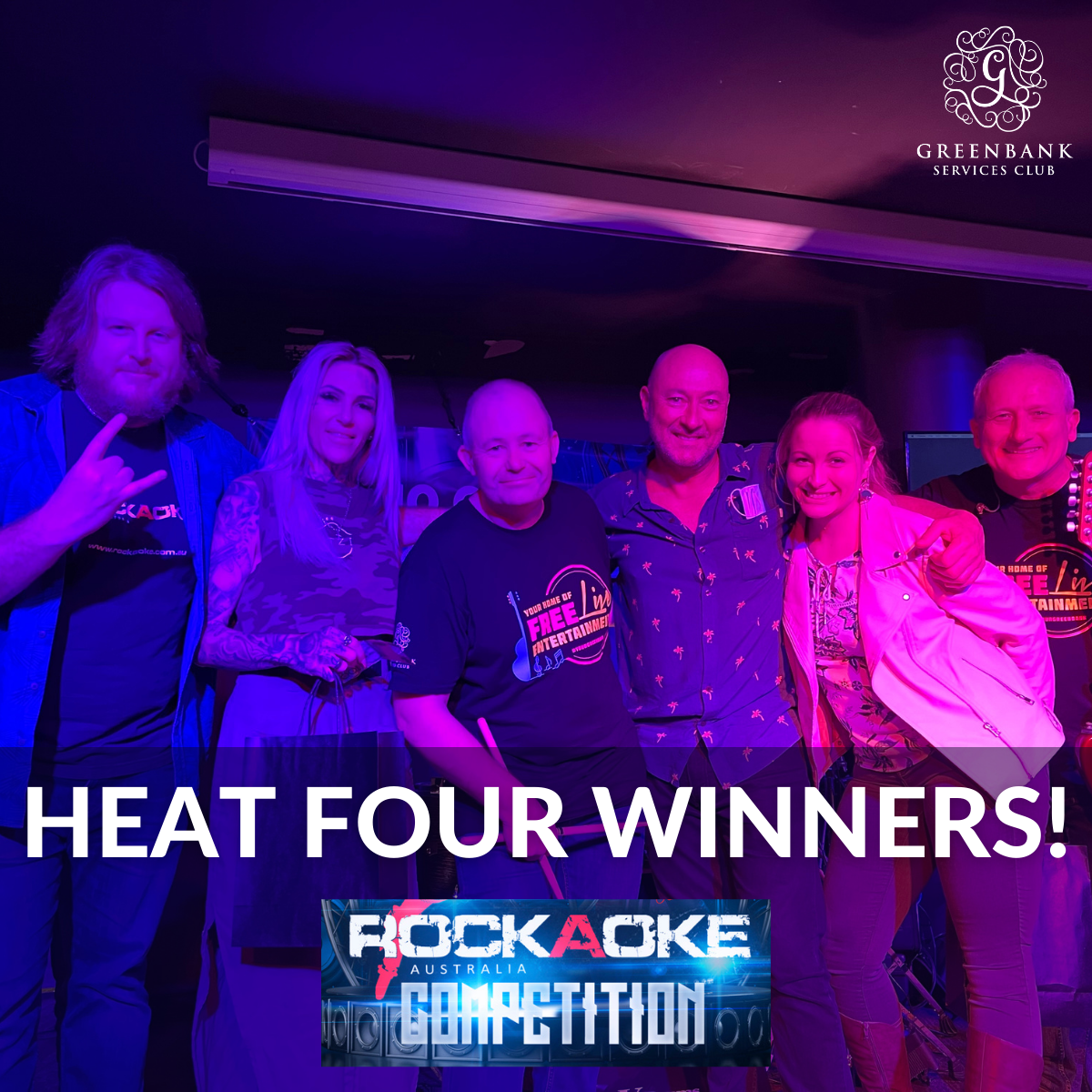 Rockaoke Competition Heats 4 & 5